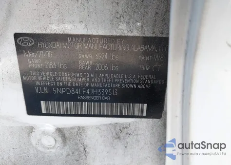2018 Hyundai Elantra Value Edition from USA, damaged, VIN 5NPD84LF4JH339513